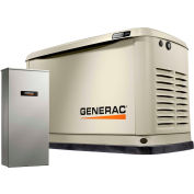 Générateur de secours refroidi par air Generac® Guardian, boîtier en aluminium, 14 kW, 120/240V, 1 PH