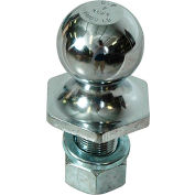 Reese Towpower Hitch Ball w/InterLock (Hex) Feature, 2" x 1" x 2-1/8" - 72803