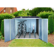 DuraMax Bicycle Storage Galvanized Steel Shed Car Shelter 73051 6-5/8'W x 6-5/8'D x 5-5/16'H