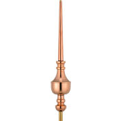 Fleuron de cuivre de bonnes orientations 39" Victoria polie