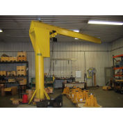 Abell-Howe® Heavy Duty Floor Crane 4B0395 2000 Lb. Cap. 12' Span 12' Under Beam Height