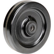 Global Industrial™ 8" x 2" Molded Plastic Wheel - Axle Size 3/4"