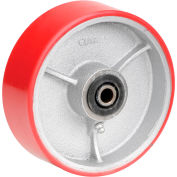 Global Industrial™ 6" x 2" Roue de polyuréthane - Taille de l’essieu 3/4"