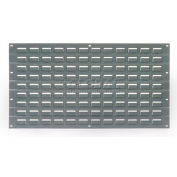Global Industrial™ Louvered Wall Panel Without Bins 18x19 Gray Price pour pack de 4