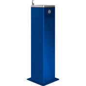 Global Industrial™ Outdoor Piédestal Drinking Fountain, Bleu