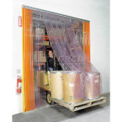 Global Industrial™ Scratch Resistant Strip Door Curtain 8'W x 7'H
