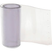 Replacement 12" x 8' Standard Clear Strip for Strip Curtain Doors