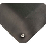 Wearwell® Electrically Conductive UltraSoft Smooth Mat 15/16" Thick 2' x 3' Black