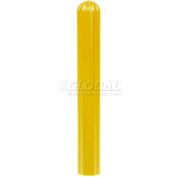 Eagle Bollard nervuré Post Sleeve 6" jaune, 1730-YL