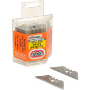 Durable Steel Retractable Blade Refills - 100 Pack
