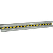 Bolt-On Straight Steel Guard Rail 8'L, Galvanized