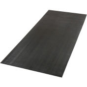 Apache Mills Tuff Foot™ Corrugated Vinyl Runner 1/8" Thick 4' x Jusqu'à 105' Noir