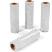 Western Plastic Stretch Wrap, soufflé, calibre 80, 18"Wx1500'L, blanc, qté par paquet : 4