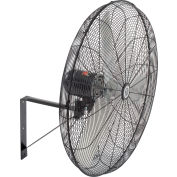 Ventilateur mural TPI 30 », 3 vitesses, 4200 CFM, 120V, 1/4 HP, monophasé