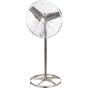Airmaster Fan® 30" Washdown Pedestal Fan, 1 Speed, 8800 CFM, 1/3 HP, Single Phase