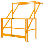 Portail pivotant de sécurité de mezzanine industrielle™ mondiale, Knockdown