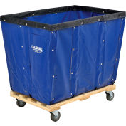 Global Industrial™ KD, 16 Bushel, Blue Vinyl Basket Bulk Truck