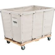 Global Industrial™ KD, 20 Bushel, Canvas Basket Bulk Truck