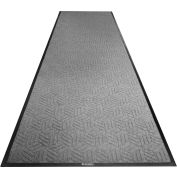 Global Industrial Scraper/Wiper Entrance Mat, 3/8" Thick, 4'Wx6'L, Gray