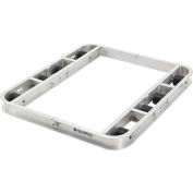 Global Industrial™ Aluminium Pallet Dolly avec rouleaux inclinables, 48 » x 42 », 6000 lb Casquette.