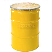 Couverture de tambour ™ en polyéthylène élastique global pour tambour de 55 gallons, qté par paquet : 100