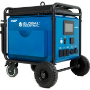 Centrale électrique portable industrielle™ mondiale, 5000W, batterie au lithium LiFePO4 5120WH