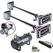 Wolo® Giant Roof Mount Air Horns Low And High Tone Horns - 825-858