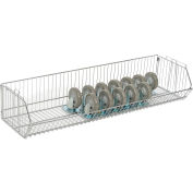 Global Industrial™ Stackable Wire Storage Bin, 48"W x 14"D x 9"H