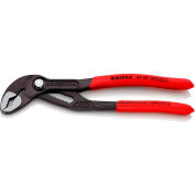 Knipex® Cobra® Water Pump Plier W/ Polished Head & Plastic Coated Handle, 7"L