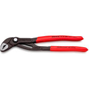 Knipex® Cobra® Water Pump Plier W/ Polished Head & Plastic Coated Handle, 10"L