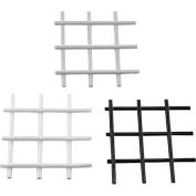 80/20 2472-48 x 96 PVC fil enduit maille panneau 12 GA - noir