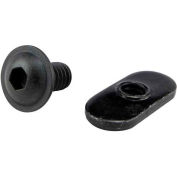 Écrou à pointes à enfoncer coulissant économique et FBHSCS de 80/20 3321 1/4-20 x 1/2 po