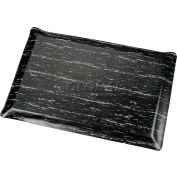 Apache Mills K-Marble Foot™ Anti Fatigue Mat 7/8 » Thick 2' x Jusqu’à 60' Noir