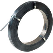 Pac Strapping Steel Strapping Coil, 1/2"W x 2940'L x 0.020" Thick, Black