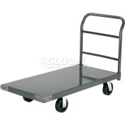 Global Industrial™ Steel Deck Platform Truck 36 x 24 2000 Lb. Capacity 6" Rubber Casters