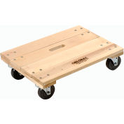 Global Industrial™ Hardwood Dolly with Solid Deck 36 x 24 1200 Lb. Capacité