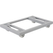 Global Industrial™ Steel Dolly with Open Deck & Steel Wheels 1600 Lb. Capacity 36 x 24