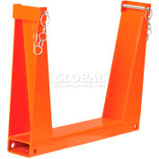 Global Industrial™ Safety U-Rack 25"W x 4"D x 20"H 10 000 lb. Capacité