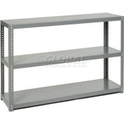 Global Industrial™ Extra Heavy Duty Étagères 48"W x 24"D x 39"H - 3 Étagère