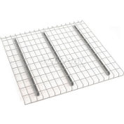 Global Industrial™ Platelage en treillis métallique, 46"L x 42"P x 1-1/2"H, capacité de 3000 Lb