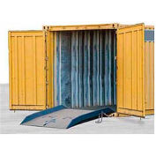 Couvercle Bluff® 15CR6072 chariot élévateur récipient rampe 60 x 72 15 000 lb.