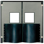 Chase Doors Extra HD Single Panel Traffic Door 3'W x 7'H Metallic Gray DIS3684-MG