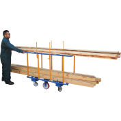 Horizontal Lumber Cart PANEL-H 2000 Lb. Capacity