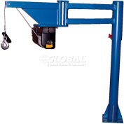 Low-Profile DC Powered Lift Van & Truck Jib Crane VAN-J-DC 400 Lb. Cap.