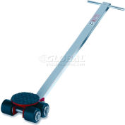 GKS Perfekt® L3 Machinery Roller Dolly Swivel Plate, Steer Handle 6600 Lb. Cap.