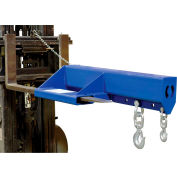 Shorty Forklift Jib Boom Crane LMS-EBNT-40-8 8000 Lb. 24" Centres
