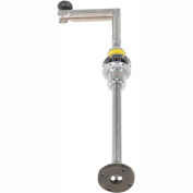 Chrome Steel Leveling Jack LJ-21 4-1/2" à 25-1/2" 5000 Lb Cap.
