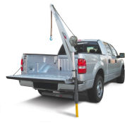 SpitzLift LKTRS-700 Pickup Truck Receiver Hitch Crane Package with 20' Strap