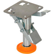 Écluse au sol avec Pad de pieds en polyuréthane FL-LKL-4 pour 4" Casters