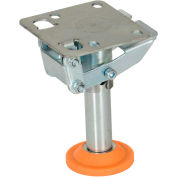 Écluse au sol avec Pad de pieds en polyuréthane FL-LKL-5 pour 5" Casters